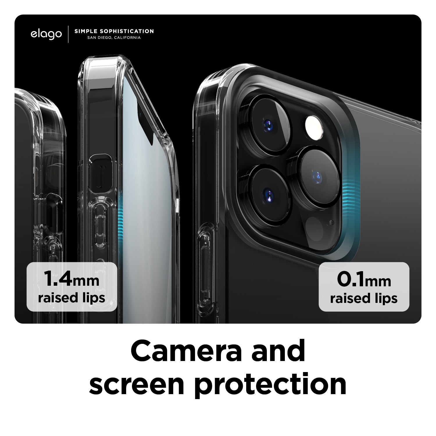 Hybrid Clear Case for iPhone 13 Pro Max 5 Hybrid Clear Case for iPhone 13 Pro Max