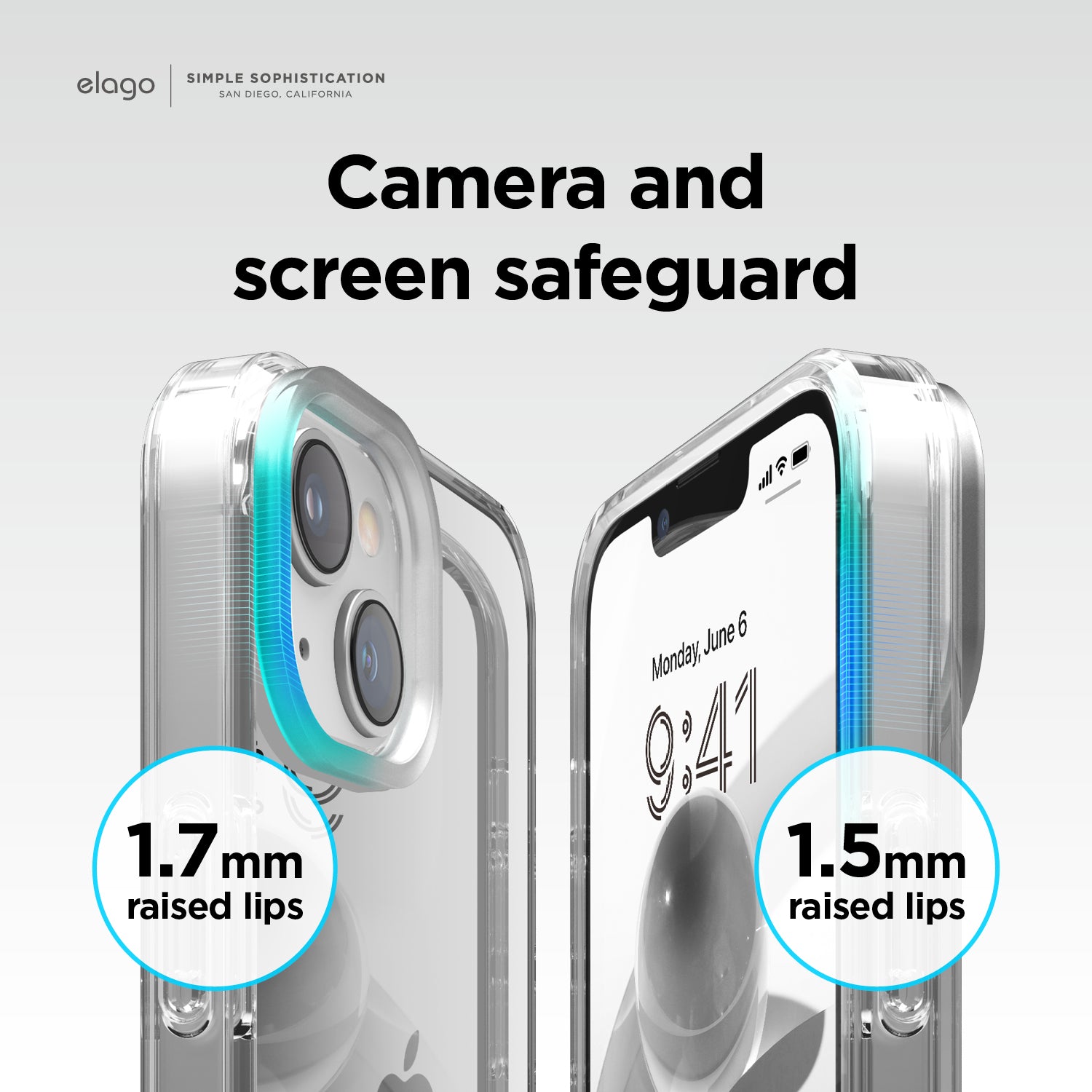 Hybrid Clear Case for iPhone 14 4 Hybrid Clear Case for iPhone 14