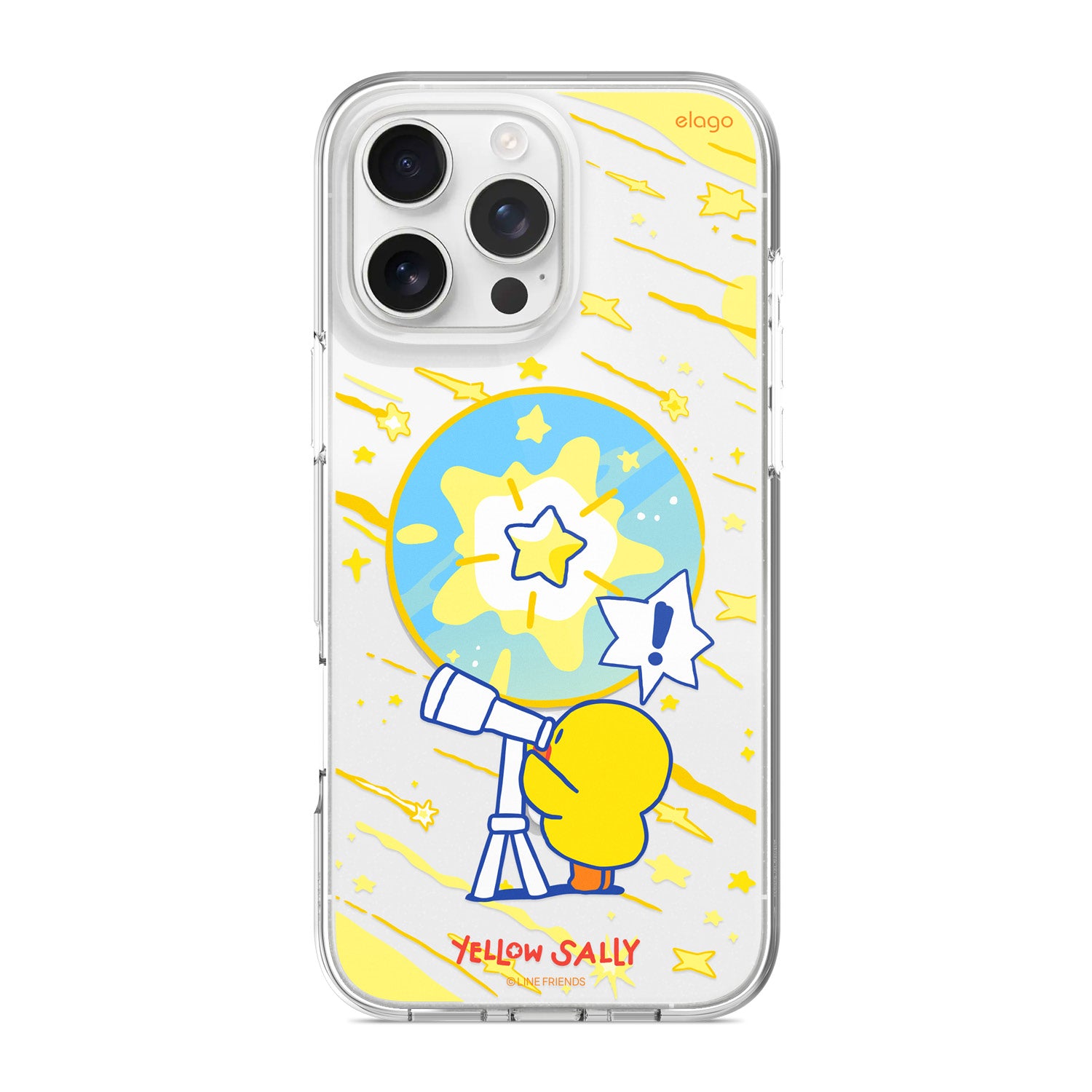 LINE FRIENDS | 2025 Yellow Sally MagSafe Hybrid Case