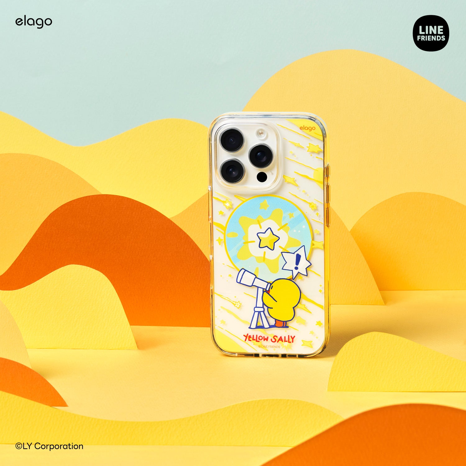 LINE FRIENDS | 2025 Yellow Sally MagSafe Hybrid Case 8 LINE FRIENDS | 2025 Yellow Sally MagSafe Hybrid Case
