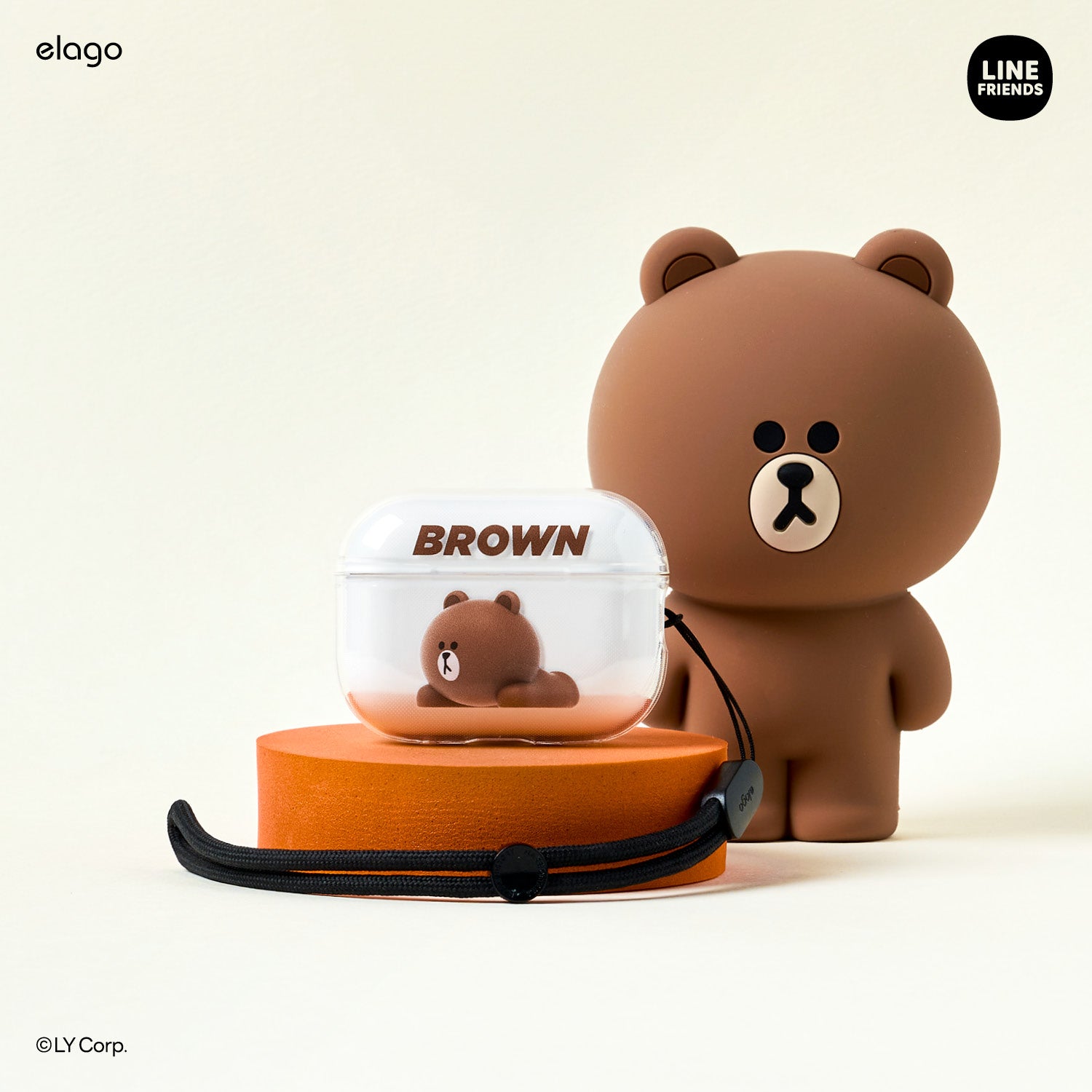 LINE FRIENDS | BROWN & SALLY Figure Clear Case 5 LINE FRIENDS | BROWN & SALLY Figure Clear Case