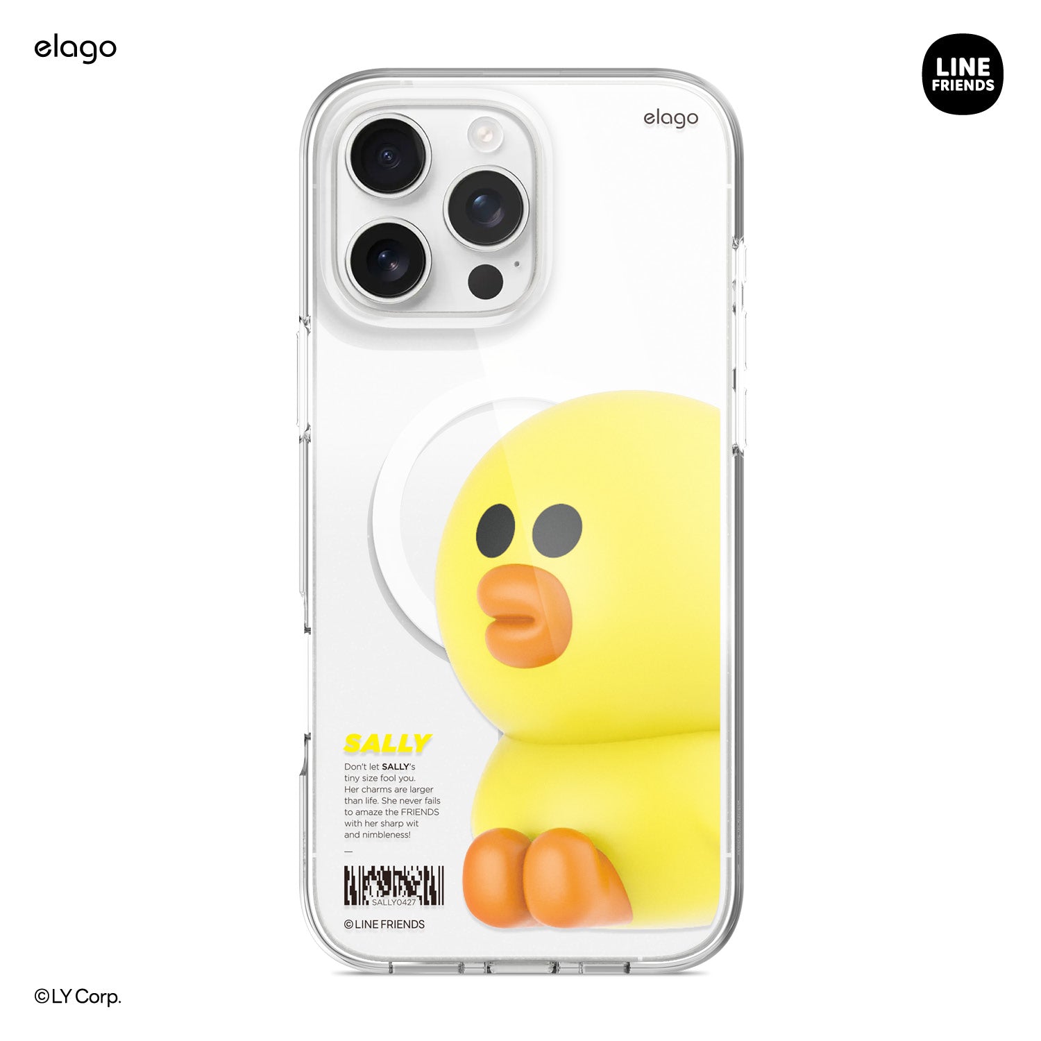 LINE FRIENDS | BROWN & SALLY Figure MagSafe Hybrid Case 3 LINE FRIENDS | BROWN & SALLY Figure MagSafe Hybrid Case