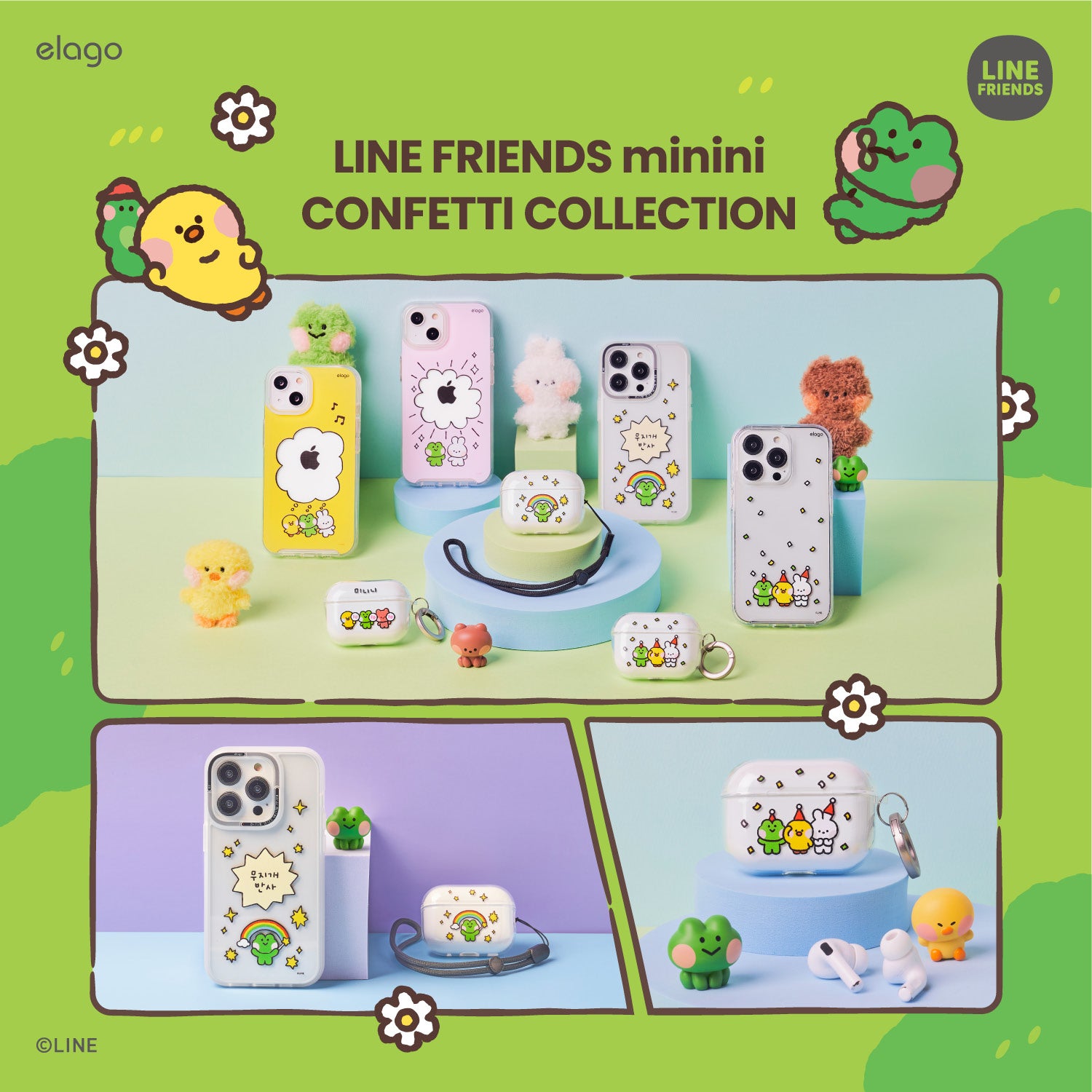 LINE FRIENDS | elago minini Case for iPhone 13 6 LINE FRIENDS | elago minini Case for iPhone 13