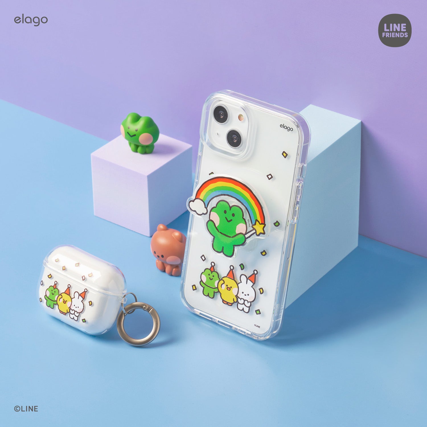 LINE FRIENDS | elago minini Case for iPhone 13 7 LINE FRIENDS | elago minini Case for iPhone 13