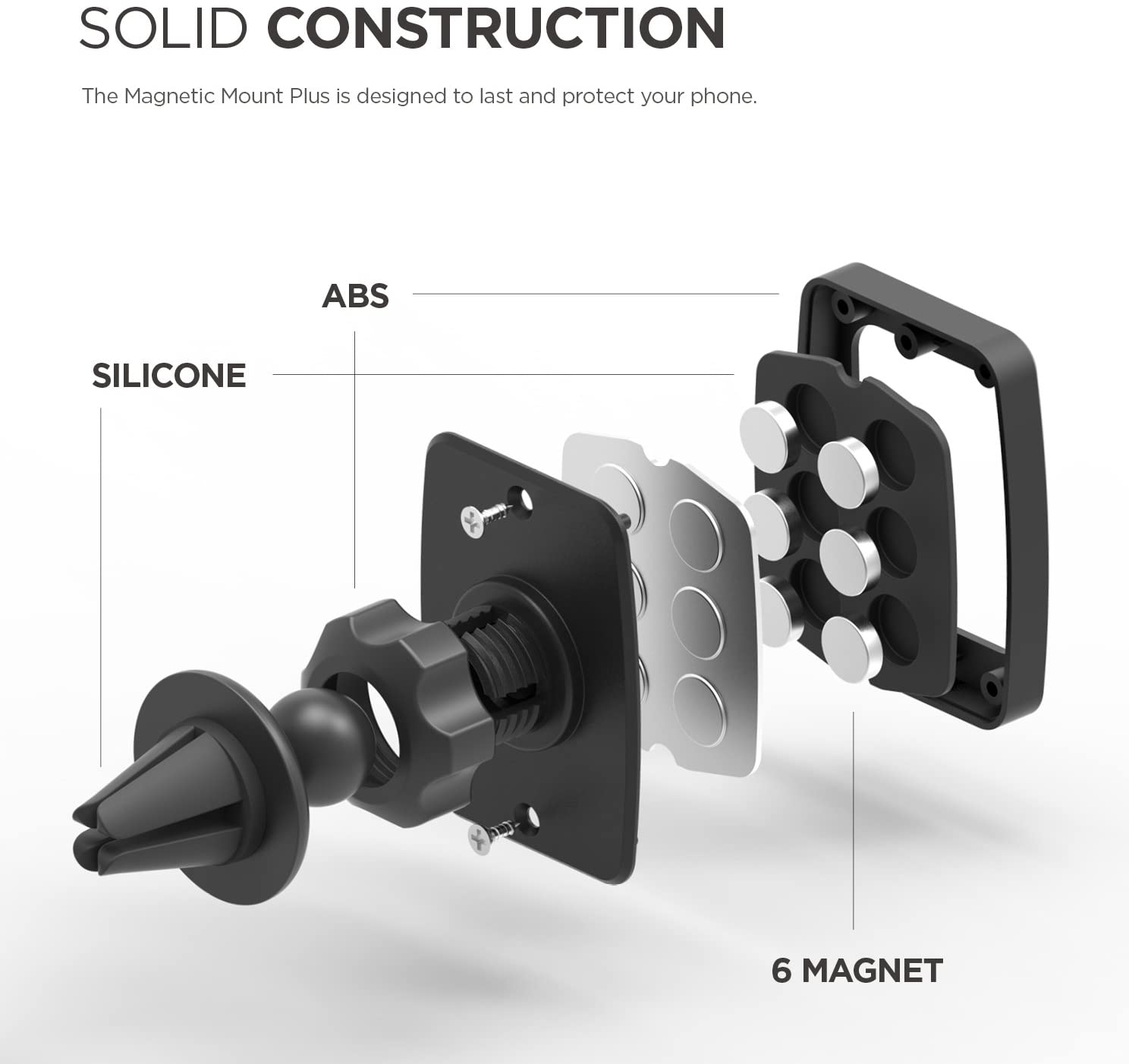 M Car Magnetic Mount Plus 3 M Car Magnetic Mount Plus