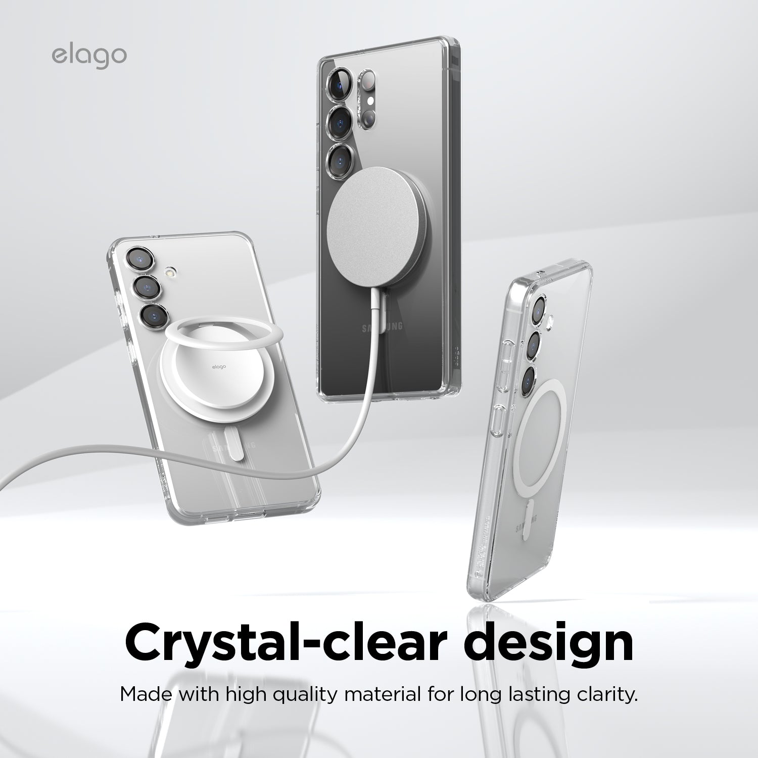 Magnetic Hybrid Clear Case 6 Magnetic Hybrid Clear Case