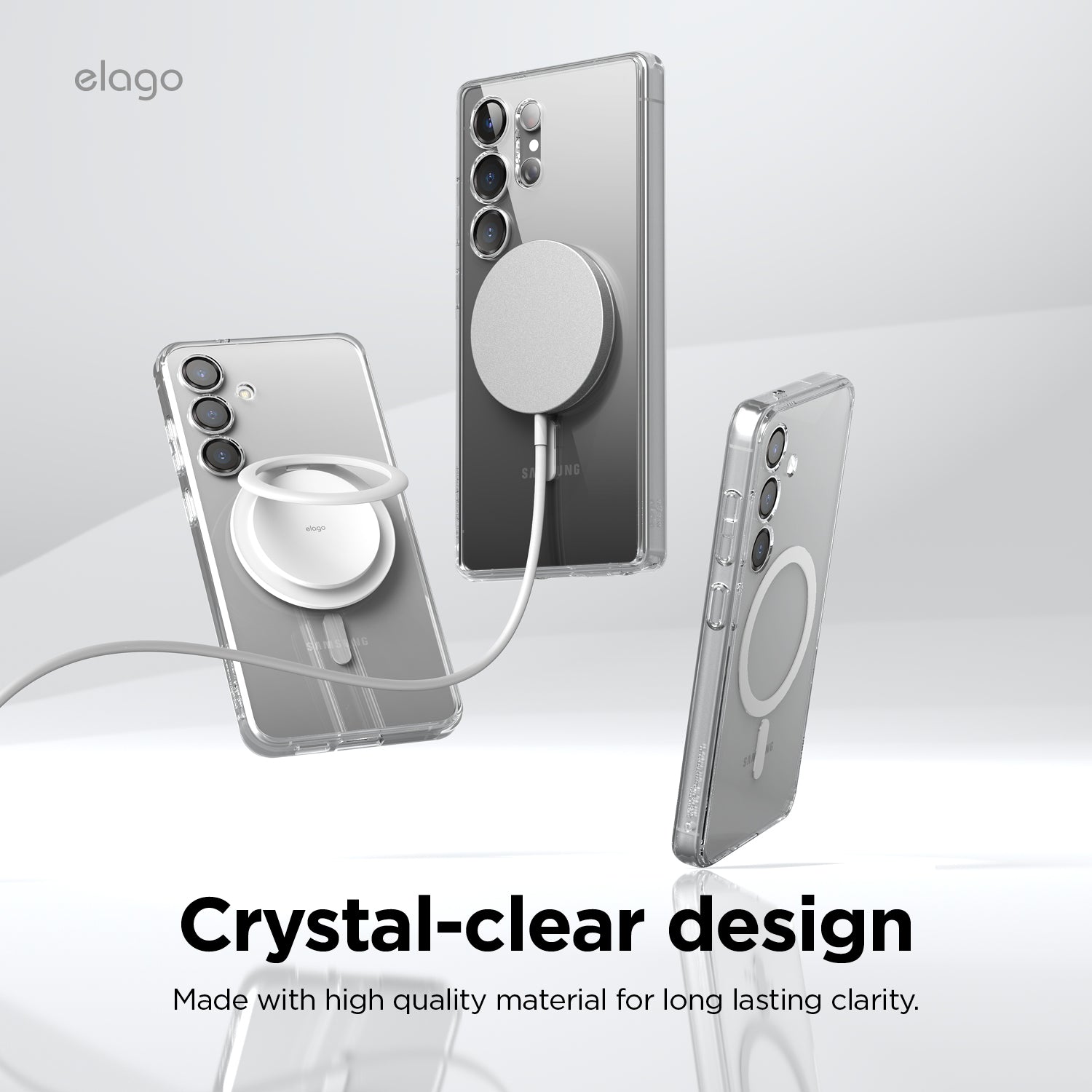 Magnetic Hybrid Clear Case 6 Magnetic Hybrid Clear Case
