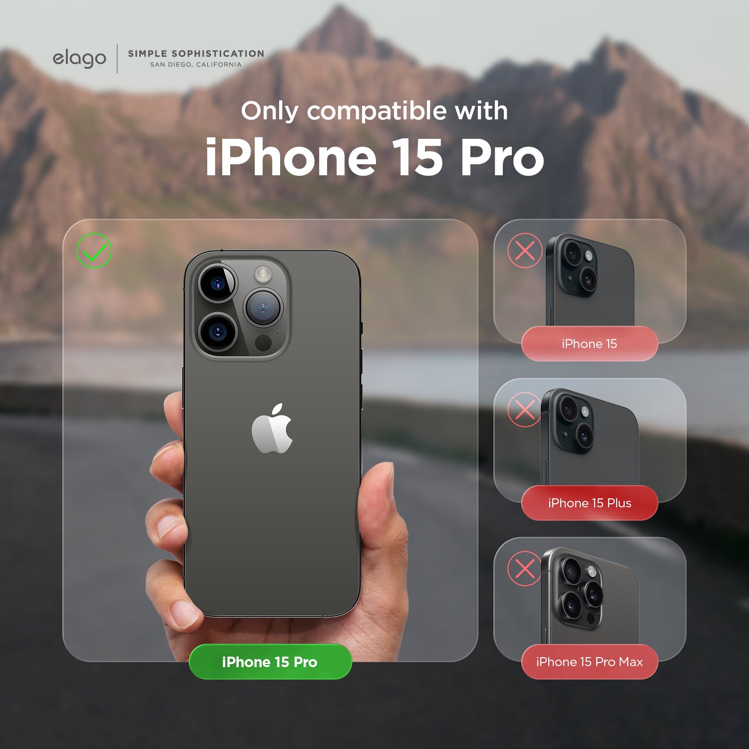 MagSafe Glide Case for iPhone 15 Pro 5 MagSafe Glide Case for iPhone 15 Pro