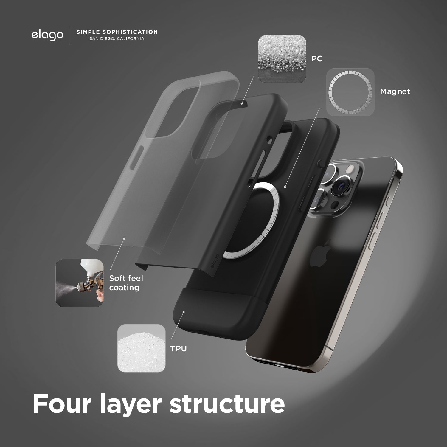 MagSafe Glide Case for iPhone 15 Pro 7 MagSafe Glide Case for iPhone 15 Pro
