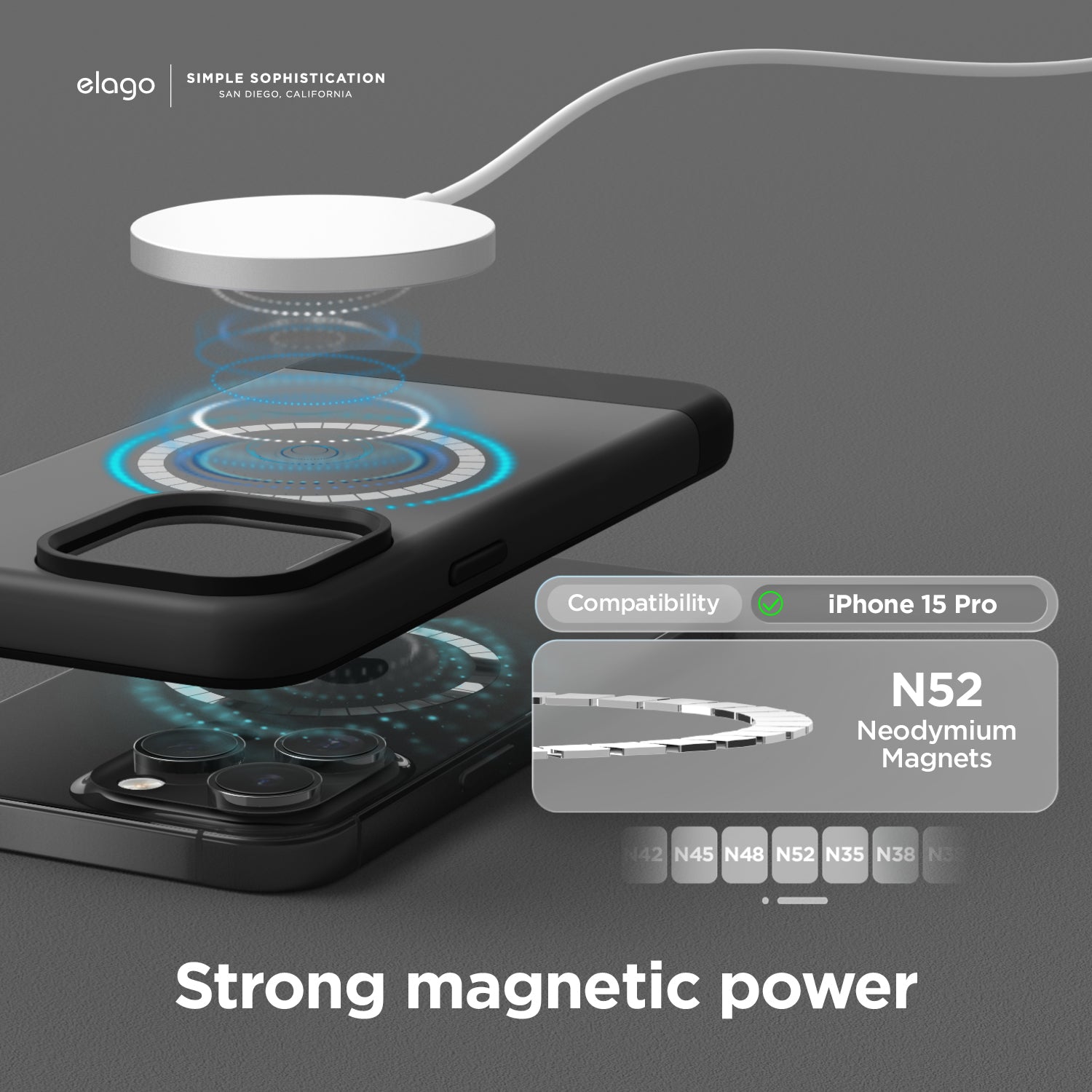 MagSafe Glide Case for iPhone 15 Pro 9 MagSafe Glide Case for iPhone 15 Pro