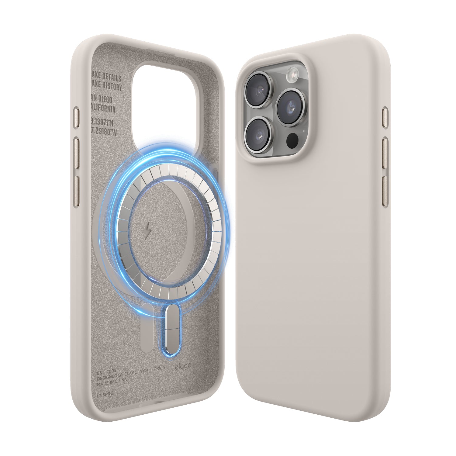 MagSafe Silicone Case for iPhone 15 Pro