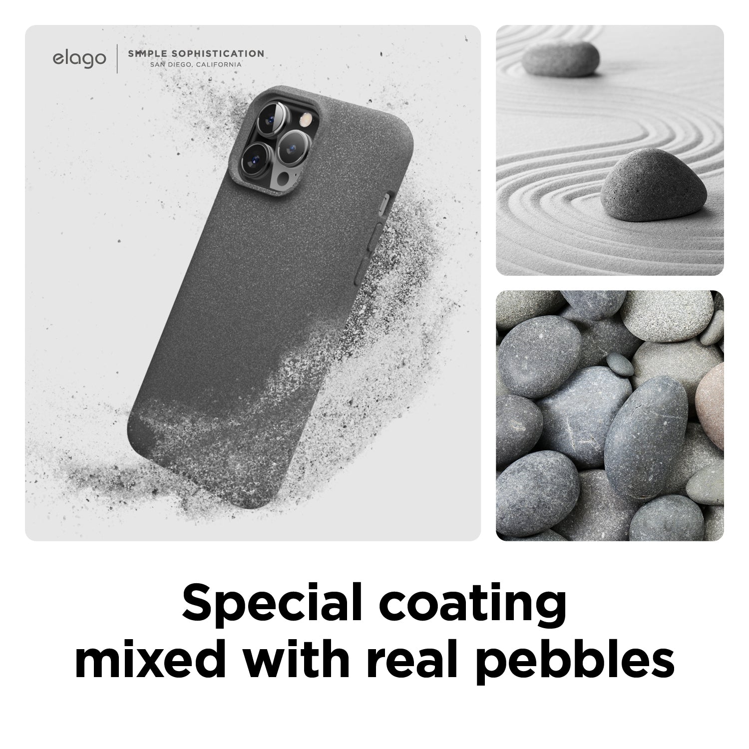 Pebble Case for iPhone 13 Pro Max 5 Pebble Case for iPhone 13 Pro Max