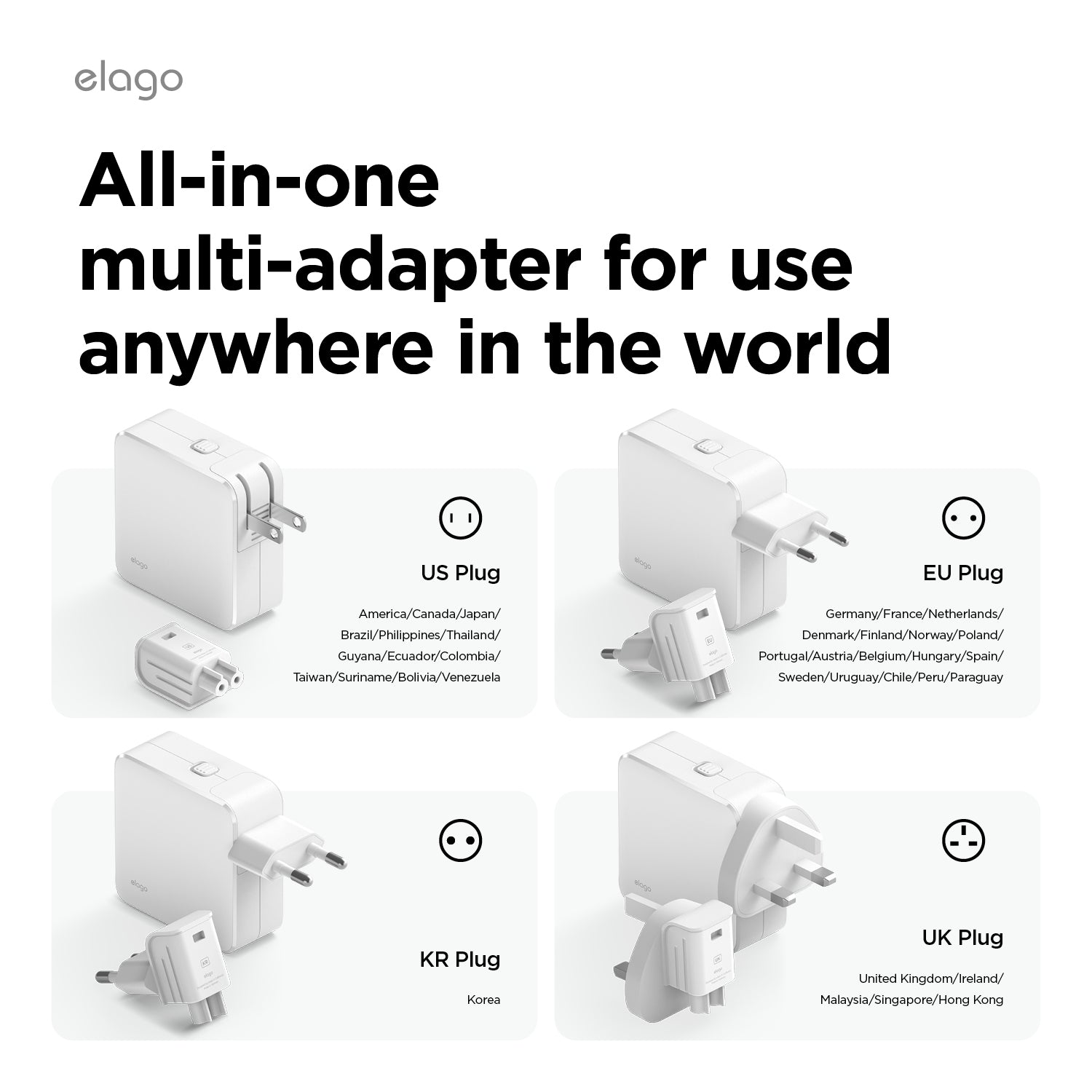 65W Dual USB-C Universal Power Adapter 7 65W Dual USB-C Universal Power Adapter