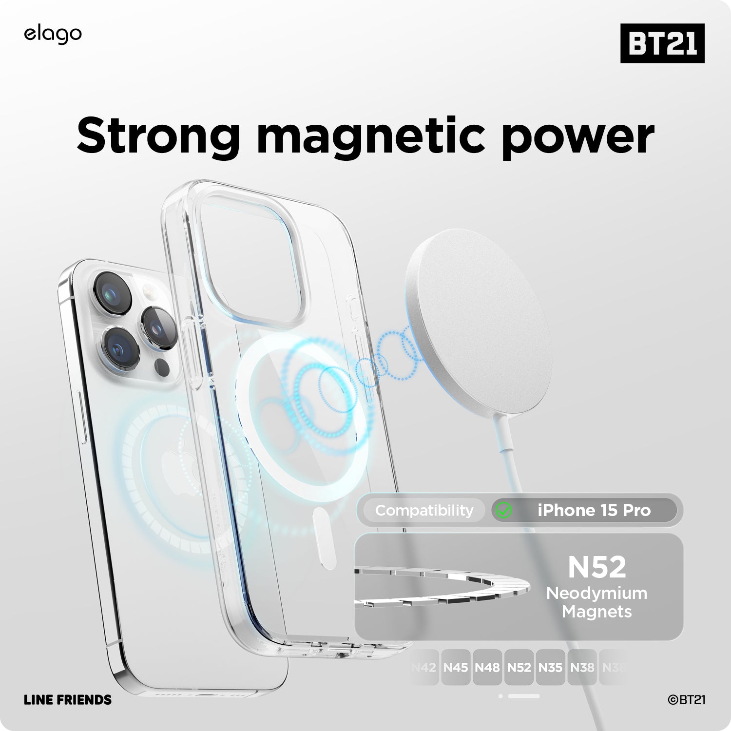BT21 elago RJ FOODIE MagSafe Hybrid Case for iPhone 15 Pro Max 4 BT21 elago RJ FOODIE MagSafe Hybrid Case for iPhone 15 Pro Max
