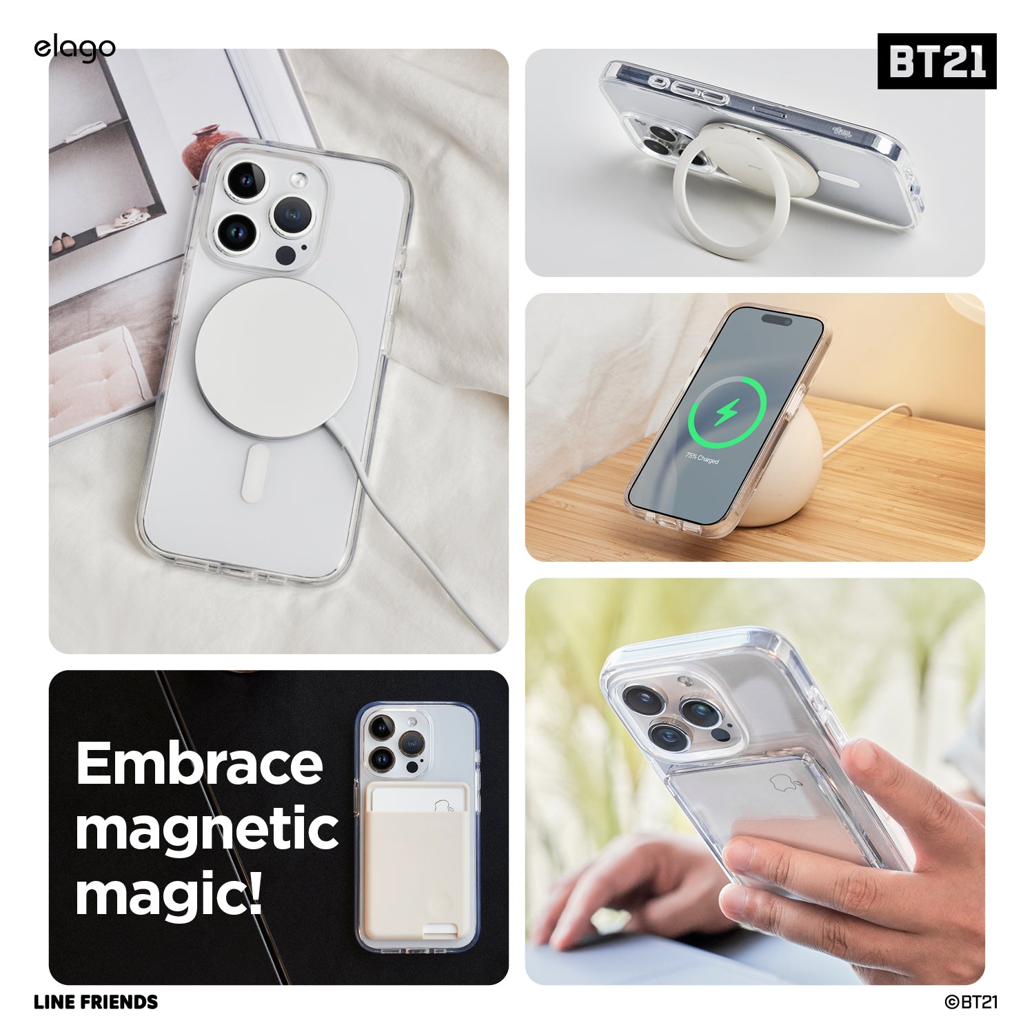 BT21 elago RJ FOODIE MagSafe Hybrid Case for iPhone 15 Pro Max 5 BT21 elago RJ FOODIE MagSafe Hybrid Case for iPhone 15 Pro Max