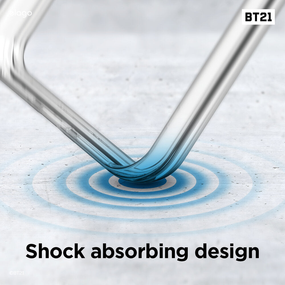 BT21 I elago 7 Flavors Hybrid Case for iPhone 11 13 BT21 I elago 7 Flavors Hybrid Case for iPhone 11