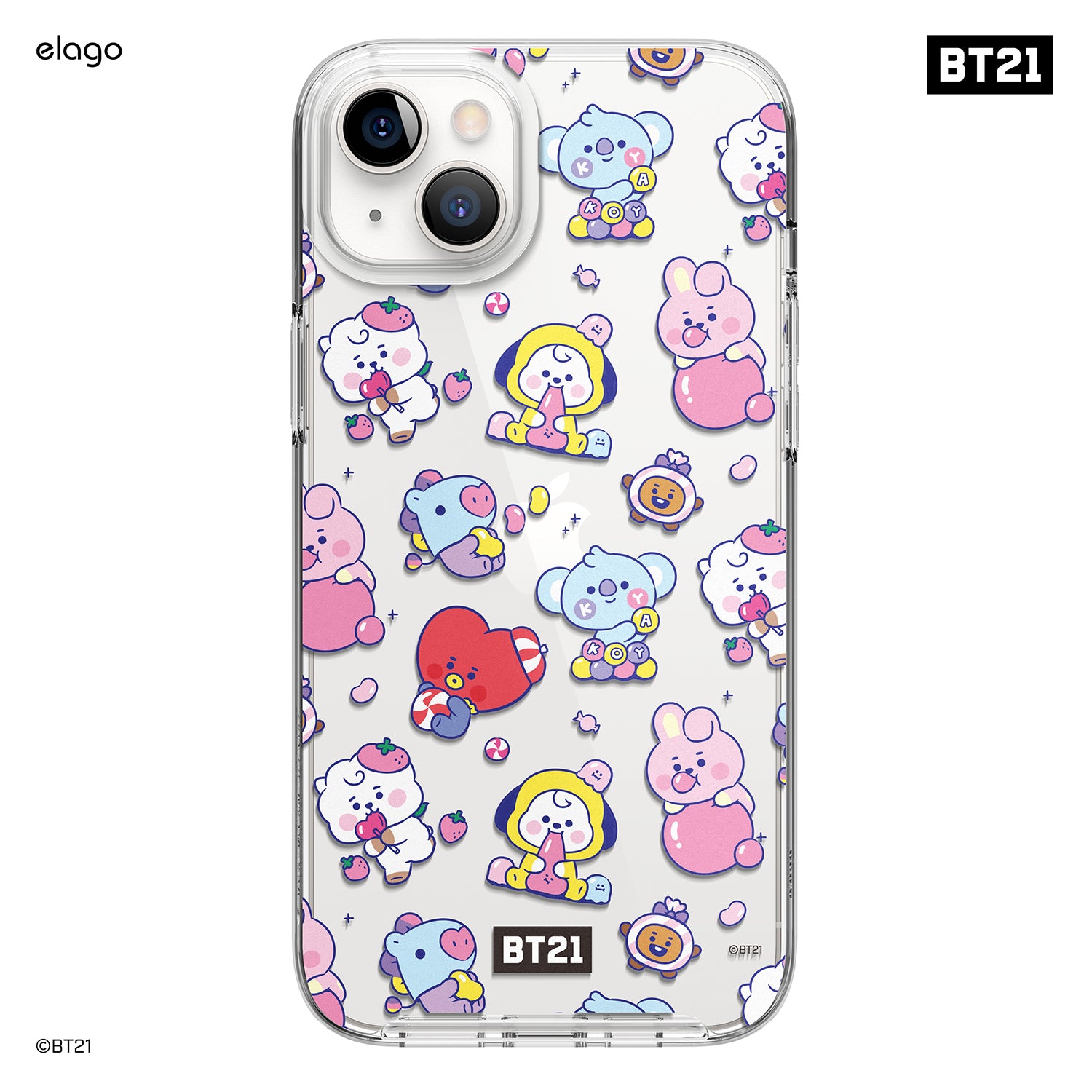 BT21 | elago 7 Flavors Case for iPhone 14 Plus