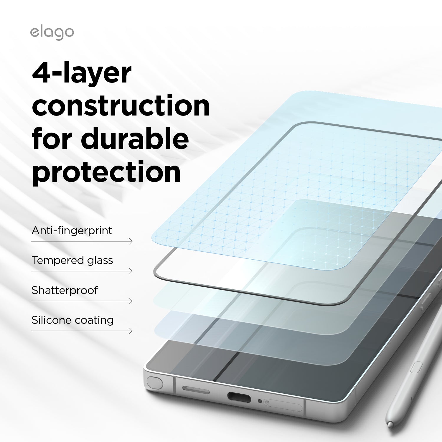 Tempered Glass + Screen Protector 7 Tempered Glass + Screen Protector