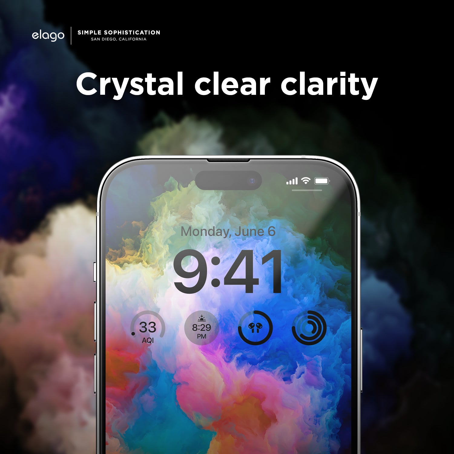 Tempered Glass + Screen Protector for iPhone 14 Pro 5 Tempered Glass + Screen Protector for iPhone 14 Pro