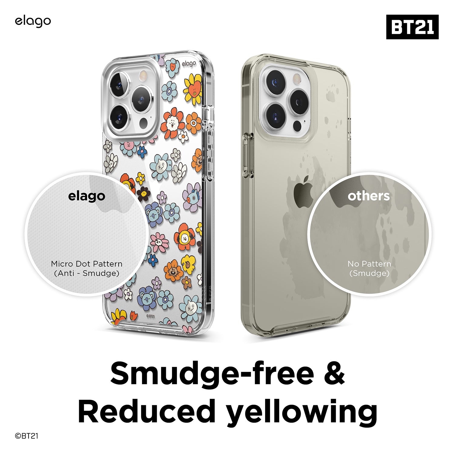 BT21 | elago Flower Case for iPhone 13 Pro 7 BT21 | elago Flower Case for iPhone 13 Pro