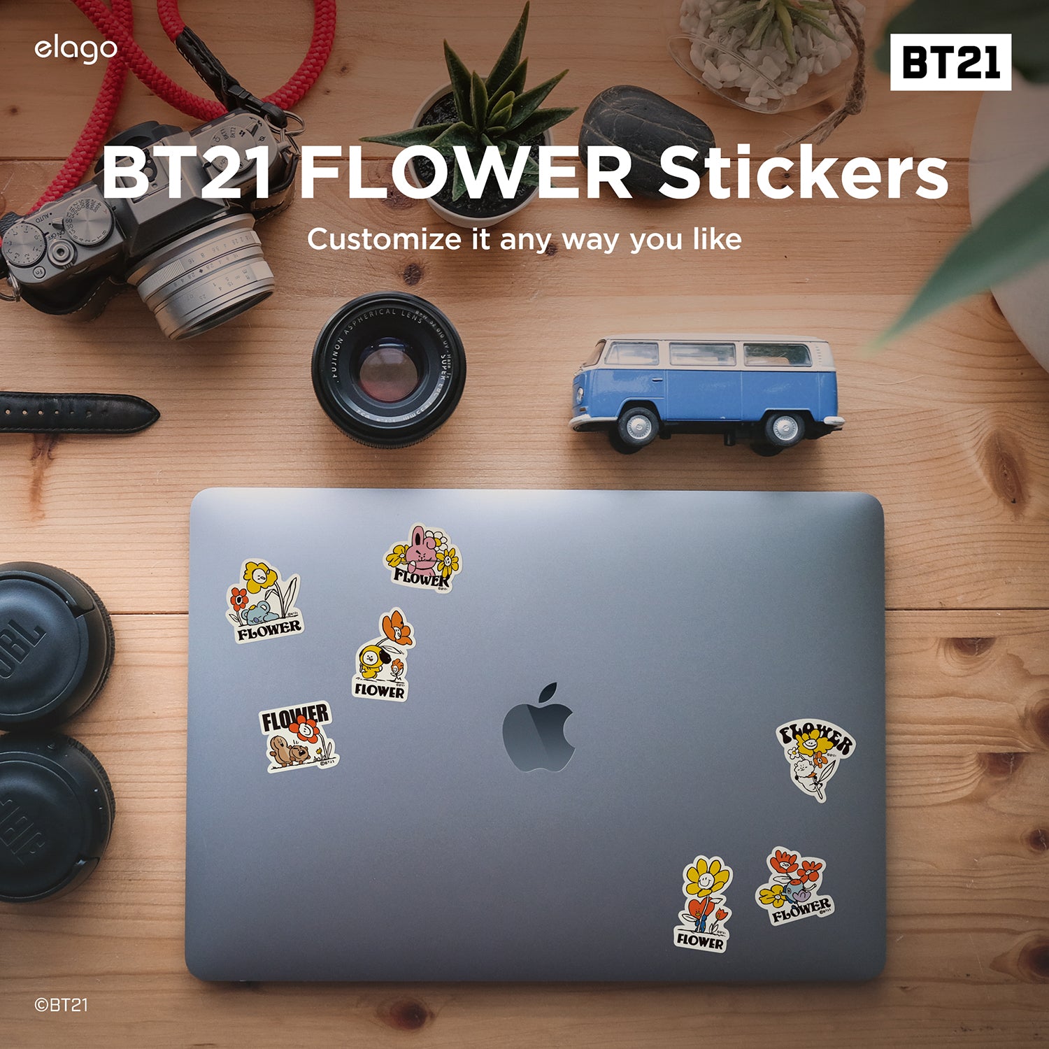BT21 | elago Flower Case for iPhone 13 Pro 10 BT21 | elago Flower Case for iPhone 13 Pro