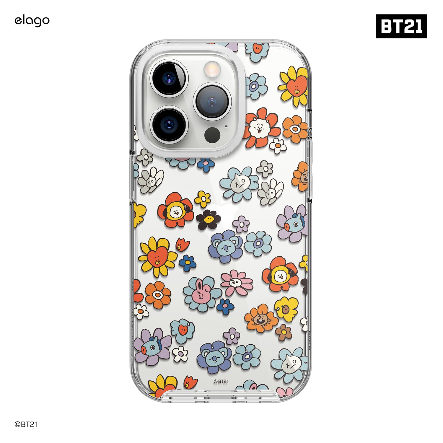 BT21 | elago Flower Case for iPhone 14 Pro 3 BT21 | elago Flower Case for iPhone 14 Pro