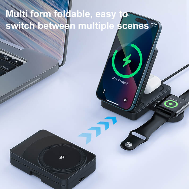 3 in 1 Qi2 Foldable Charger 6 3 in 1 Qi2 Foldable Charger