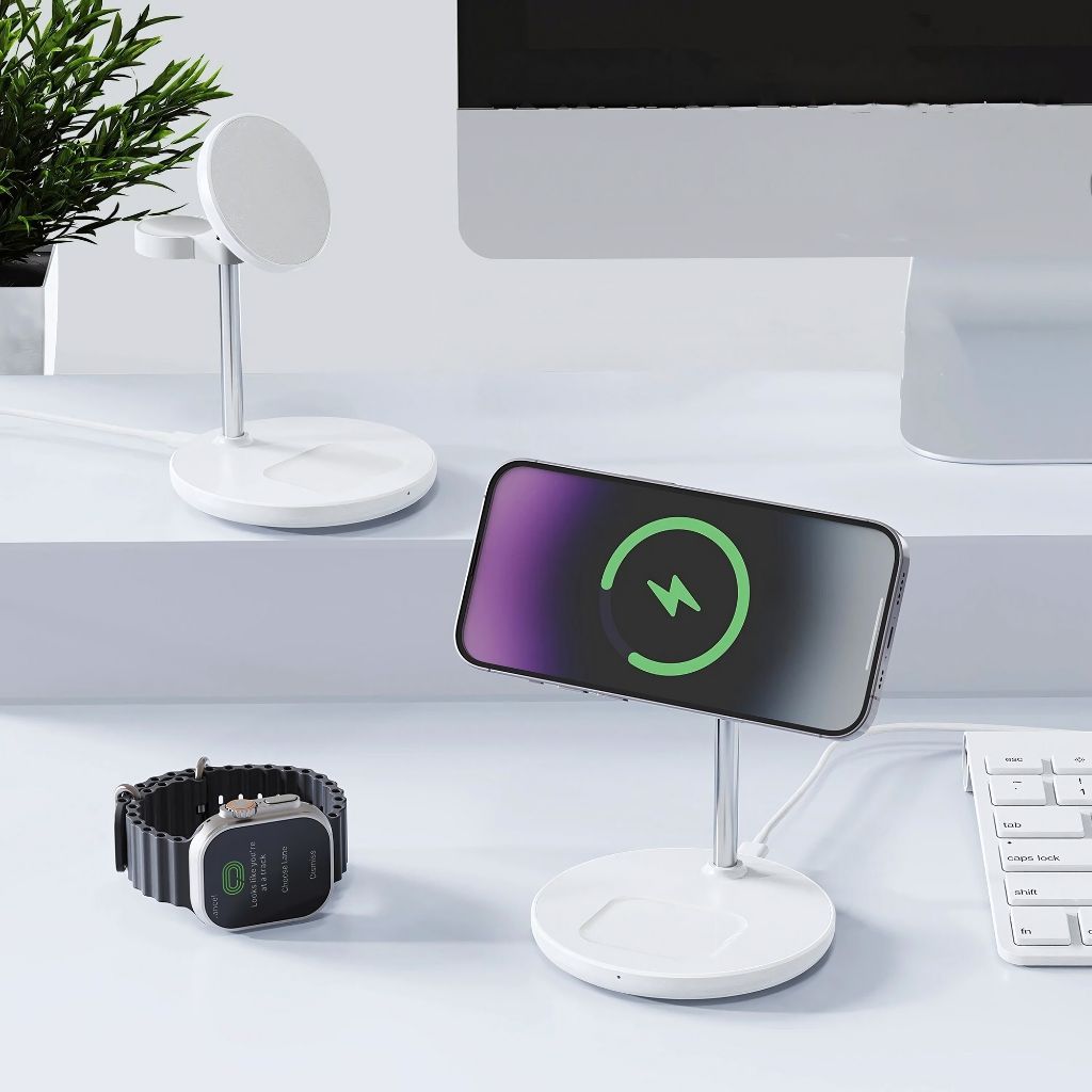 3 in 1 Magnetic Charger for Apple & Samsung 3 3 in 1 Magnetic Charger for Apple & Samsung