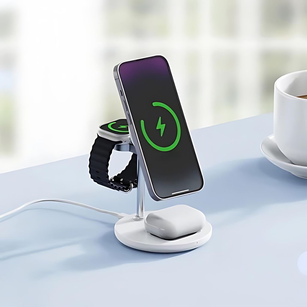 3 in 1 Magnetic Charger for Apple & Samsung 5 3 in 1 Magnetic Charger for Apple & Samsung