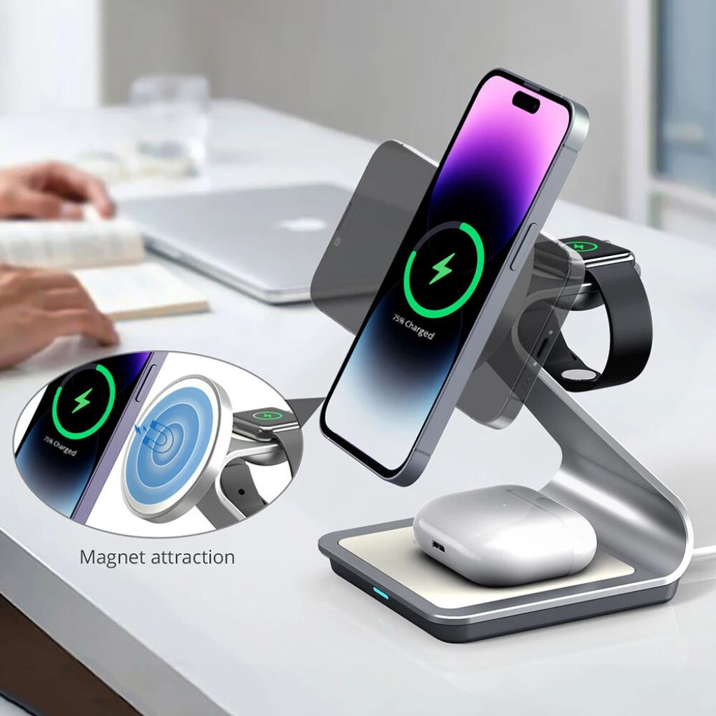 3 in 1 Magnetic Charger for Apple 5 3 in 1 Magnetic Charger for Apple
