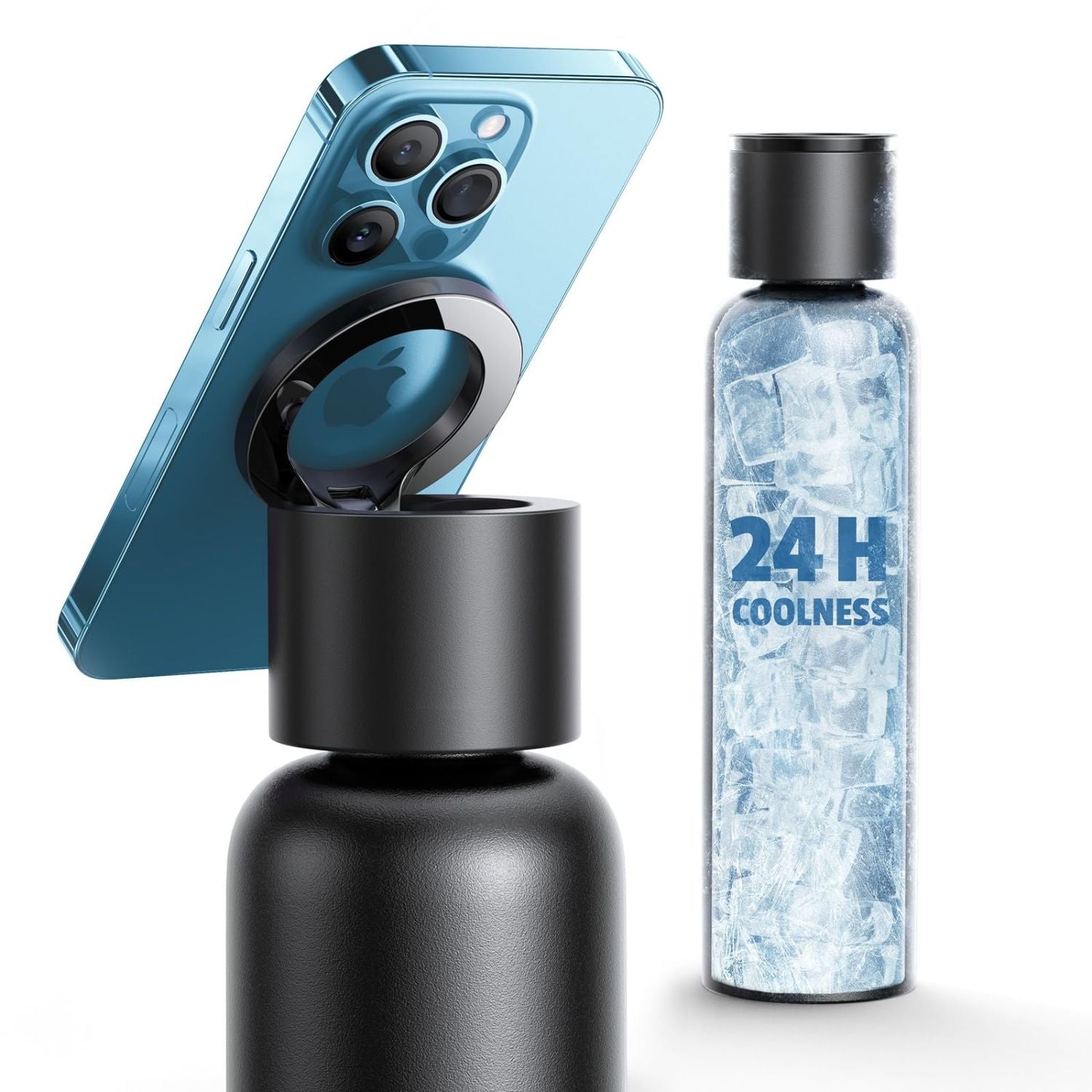 Magnetic Water Bottle & Phone Holder 9 Magnetic Water Bottle & Phone Holder