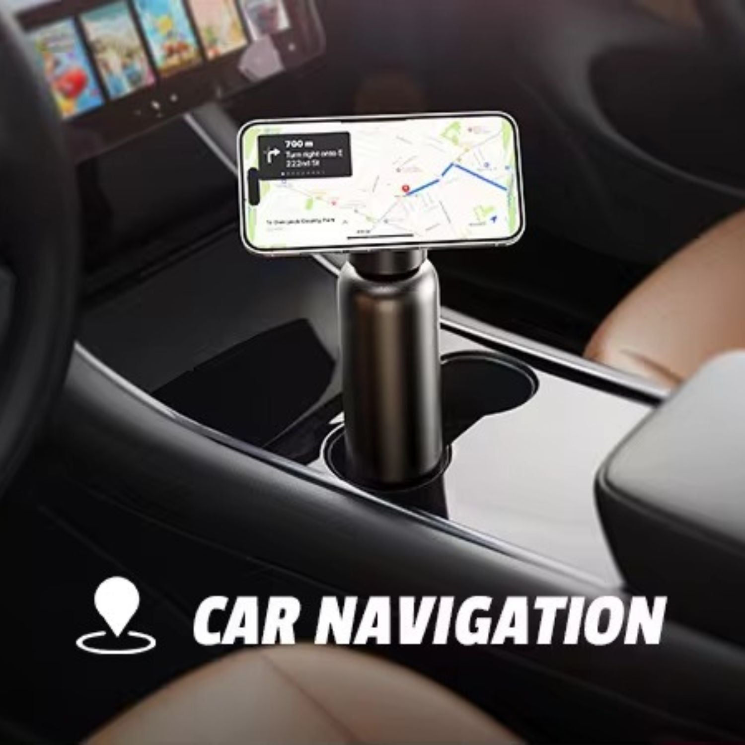 Magnetic Water Bottle & Phone Holder 10 Magnetic Water Bottle & Phone Holder