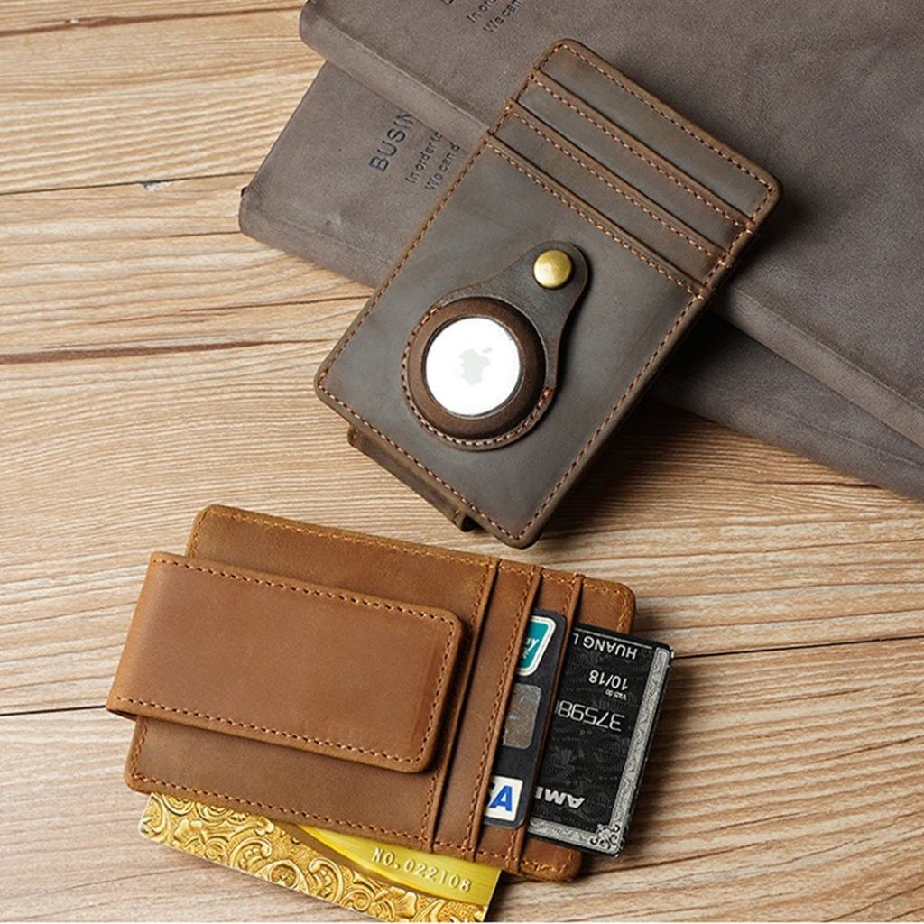 Slim AirTag Leather Wallet 6 Slim AirTag Leather Wallet