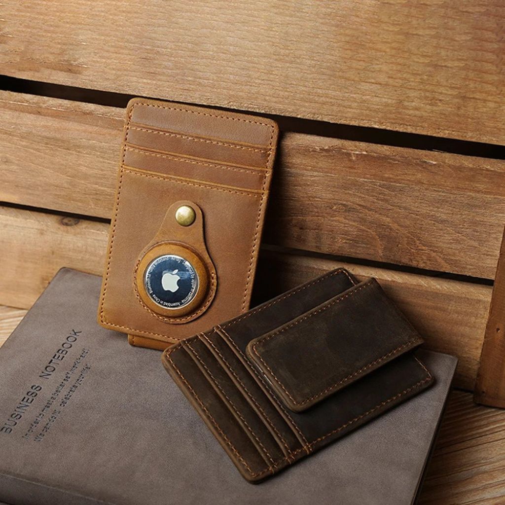 Slim AirTag Leather Wallet 7 Slim AirTag Leather Wallet
