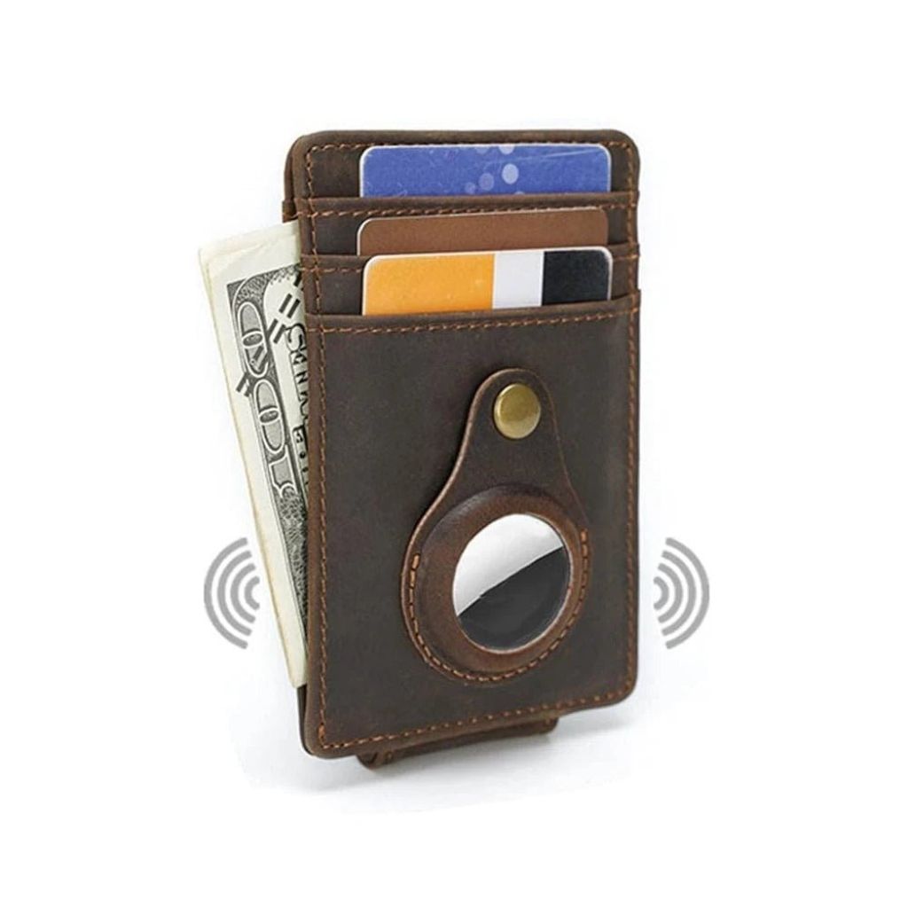 Slim AirTag Leather Wallet 10 Slim AirTag Leather Wallet