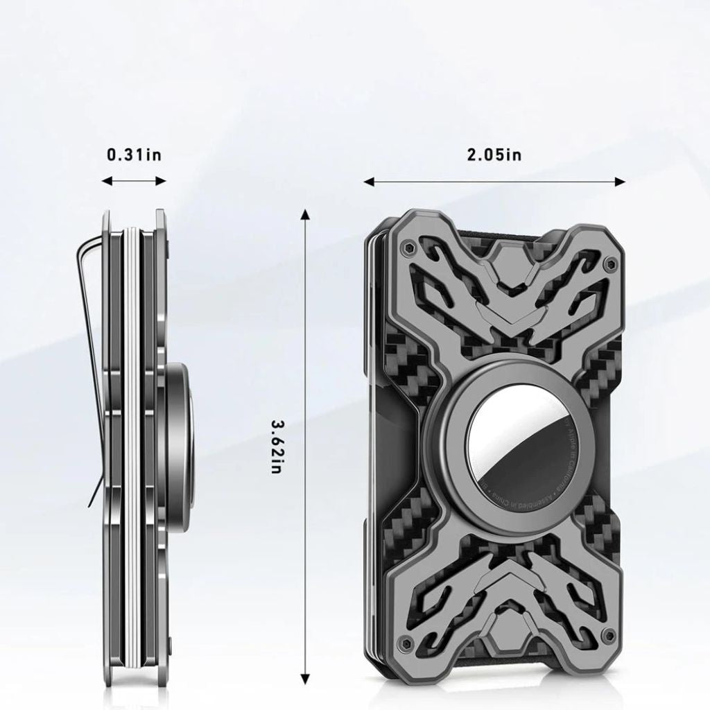 Carbon AirTag Wallet 6 Carbon AirTag Wallet
