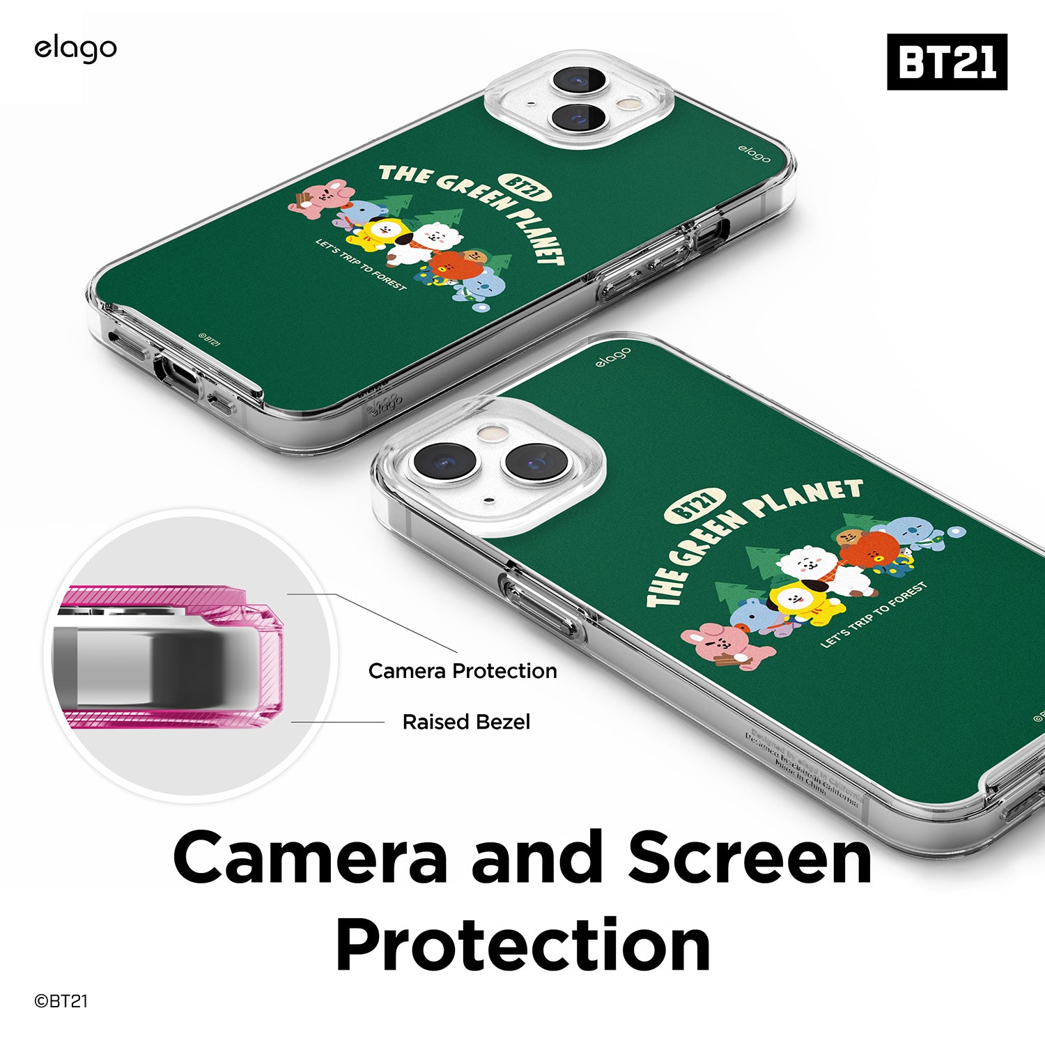 BT21 | elago Green Planet Case for iPhone 13 Pro 6 BT21 | elago Green Planet Case for iPhone 13 Pro