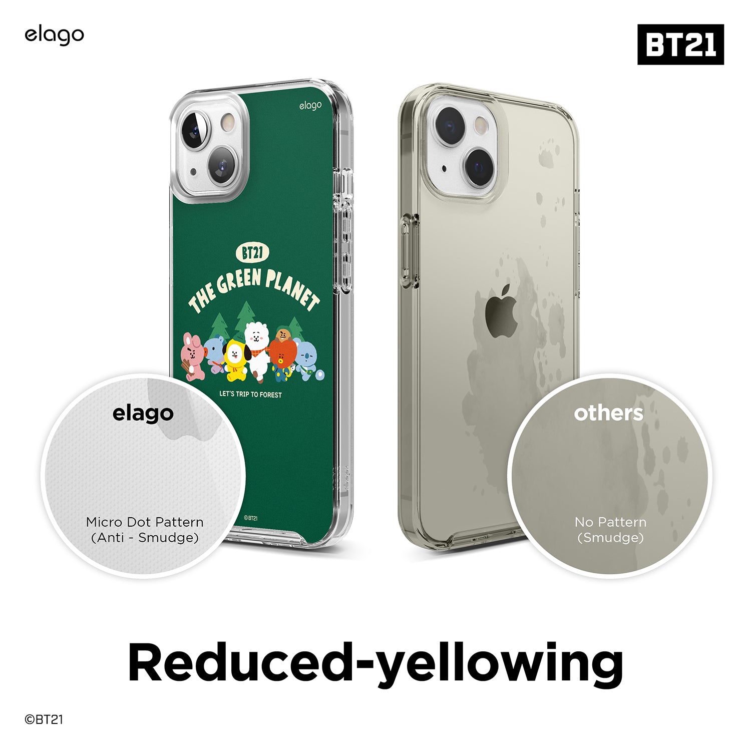 BT21 | elago Green Planet Case for iPhone 13 Pro 8 BT21 | elago Green Planet Case for iPhone 13 Pro