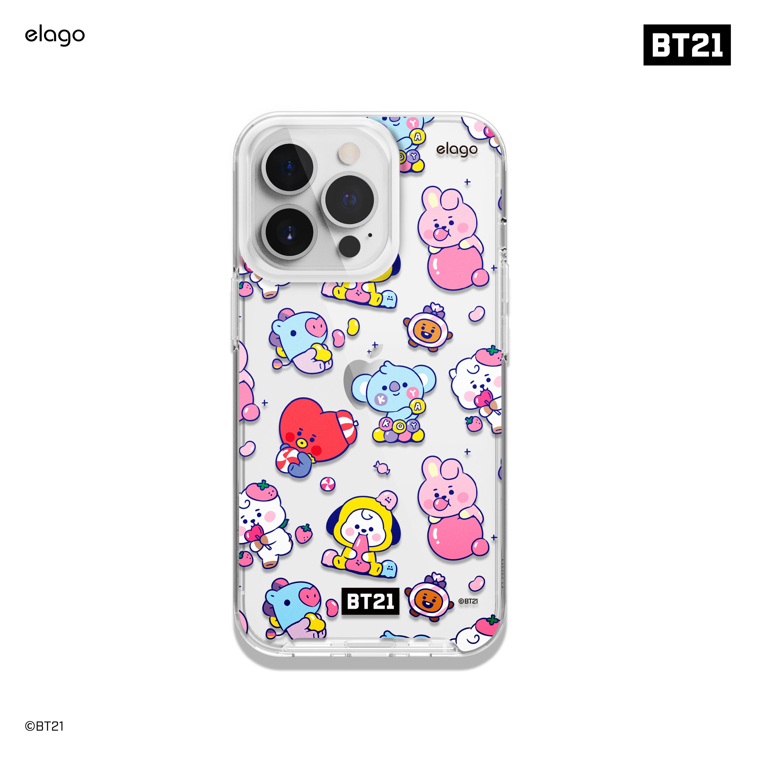 BT21 | elago Jelly Candy Case for iPhone 13 Pro 4 BT21 | elago Jelly Candy Case for iPhone 13 Pro