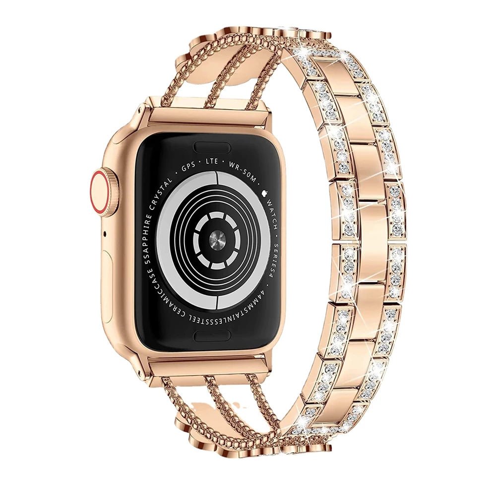 Women’s Lucky Clover Rhinestone Apple Watch Band 13 Women’s Lucky Clover Rhinestone Apple Watch Band