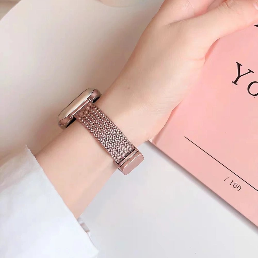 Women's Ultra-Thin Stainless Steel Bracelet Band for Apple Watch 9 Women's Ultra-Thin Stainless Steel Bracelet Band for Apple Watch