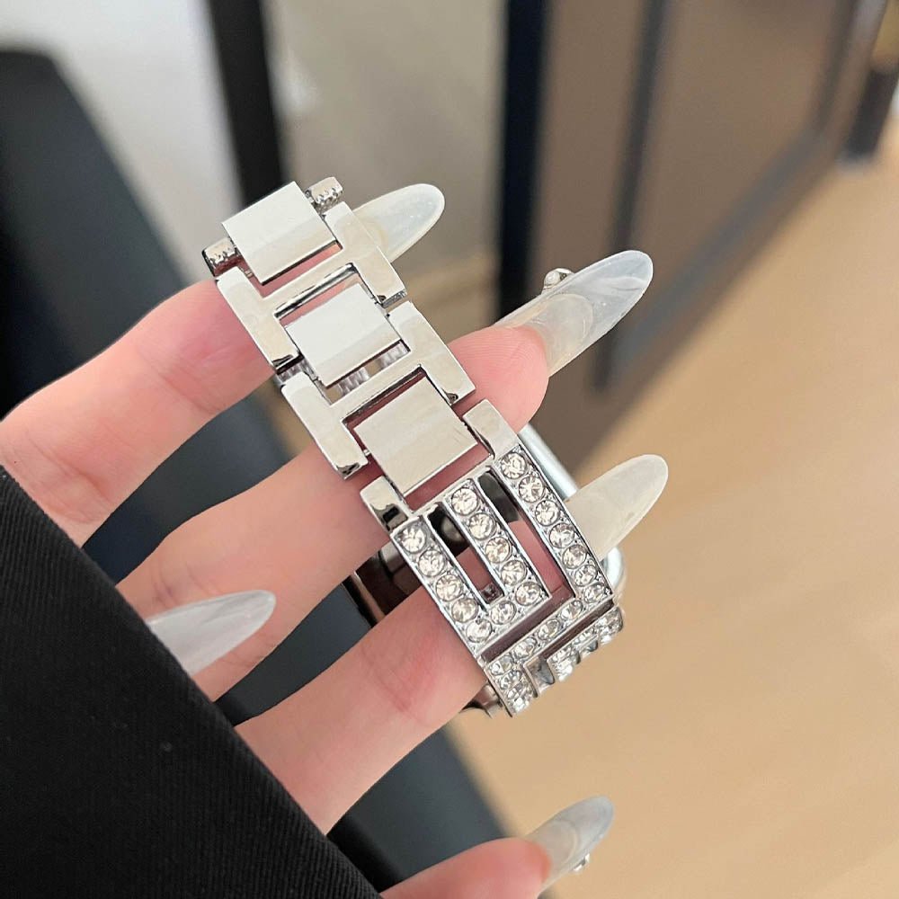 Women’s Square-Link Stainless Steel Apple Watch Band 15 Women’s Square-Link Stainless Steel Apple Watch Band