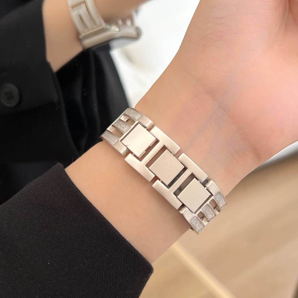 Women’s Square-Link Stainless Steel Apple Watch Band 16 Women’s Square-Link Stainless Steel Apple Watch Band