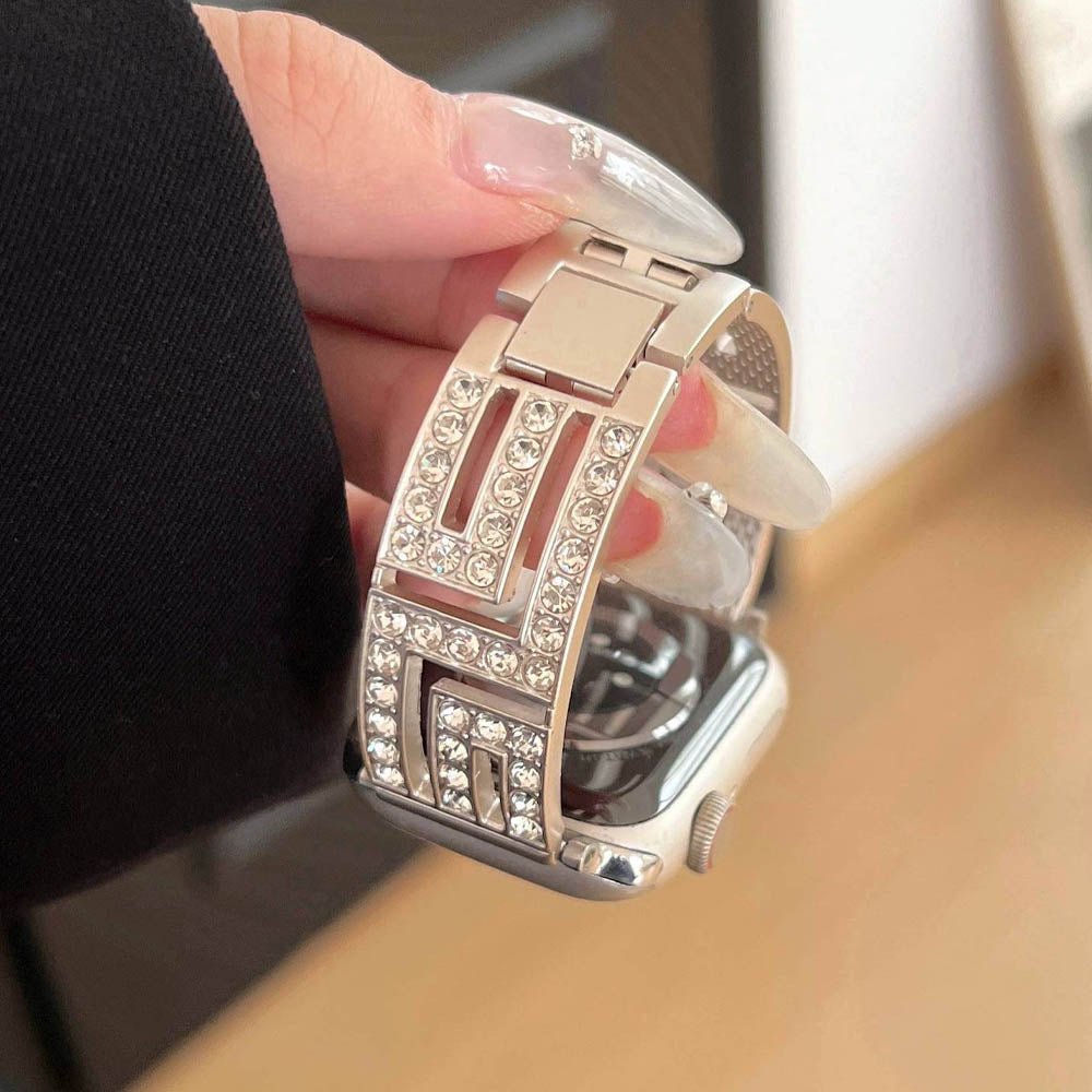 Women’s Square-Link Stainless Steel Apple Watch Band 17 Women’s Square-Link Stainless Steel Apple Watch Band
