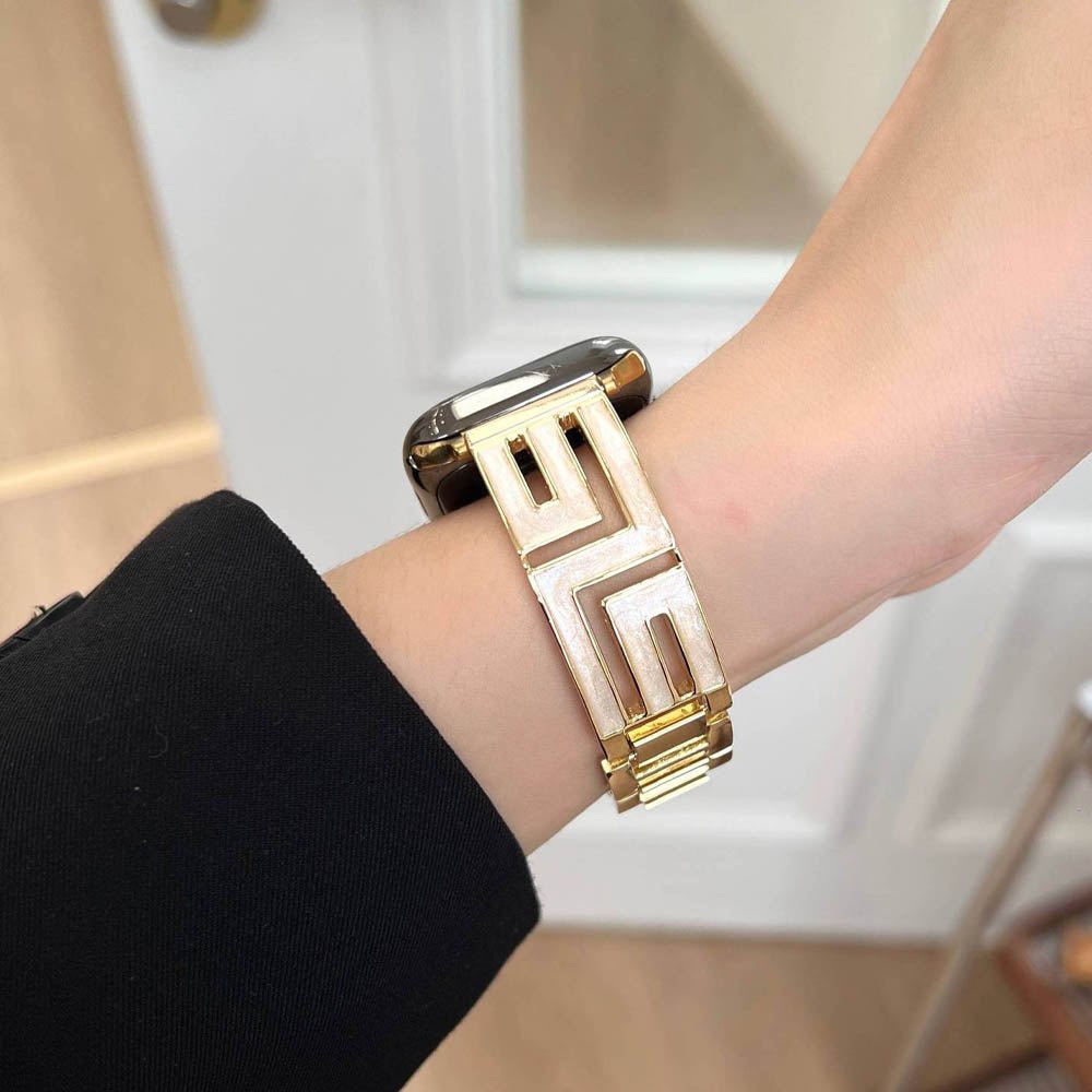 Women’s Square-Link Stainless Steel Apple Watch Band 3 Women’s Square-Link Stainless Steel Apple Watch Band