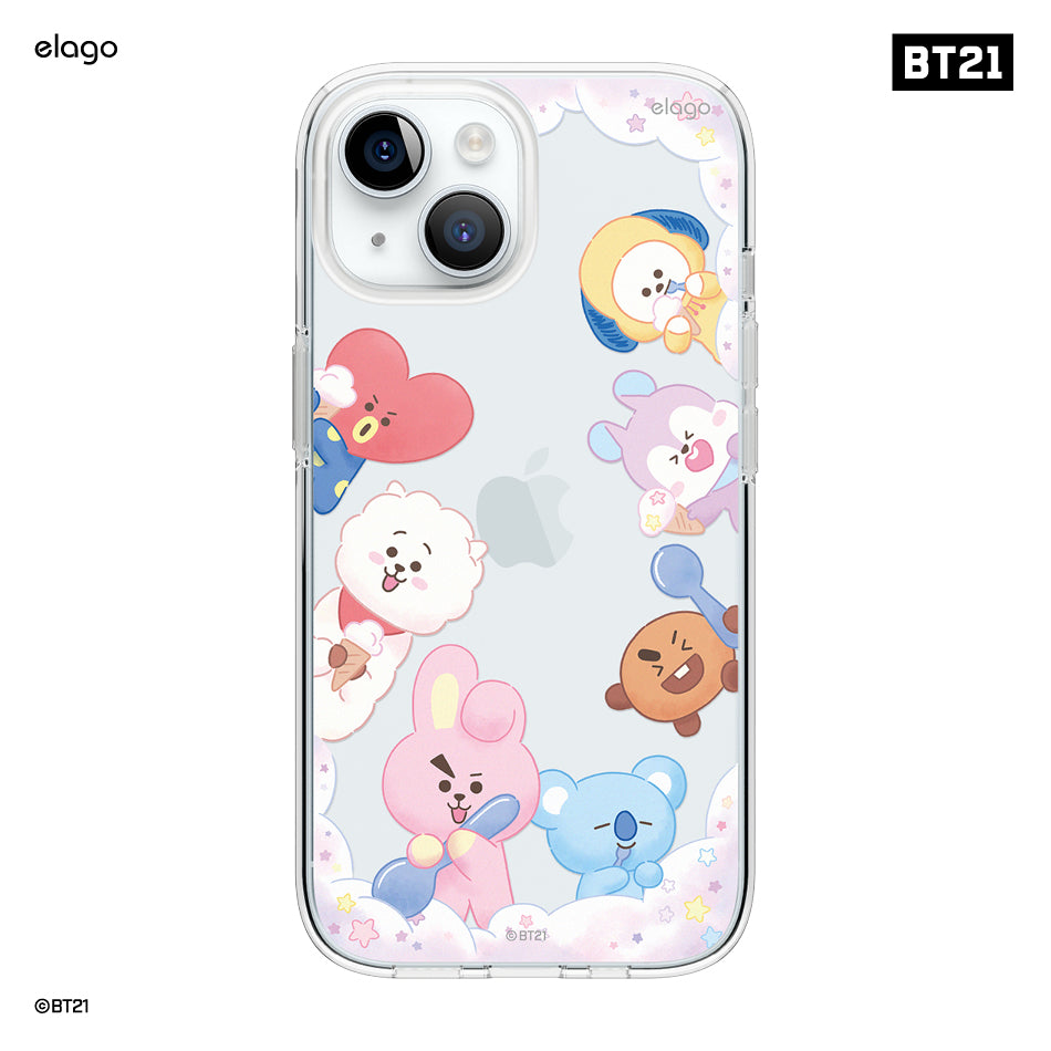 BT21 | elago On the Cloud Hybrid Case for iPhone 15