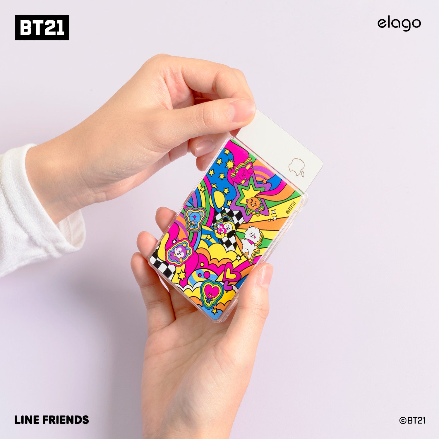 BT21 | elago Vivid Collection MagSafe Card Pocket 8 BT21 | elago Vivid Collection MagSafe Card Pocket