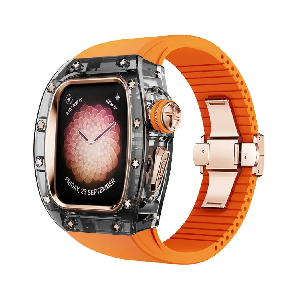 Crystal Case & Band for Apple Watch 12 Crystal Case & Band for Apple Watch