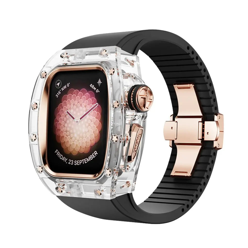 Crystal Case & Band for Apple Watch 6 Crystal Case & Band for Apple Watch