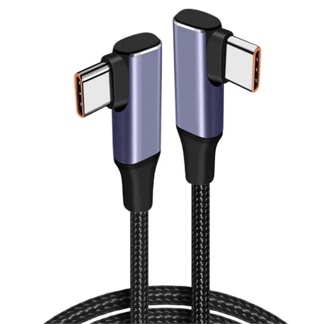 60W USB C Cable 13 USB C-C / Angled to Angled / 2m / 6.6ft